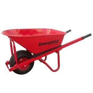 Easymix Wide Steel Wheelbarrow