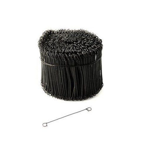 Black Annealed Loop Ties